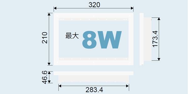 CANARE/CSW-KBF-3/8-W