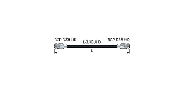 CANARE / D3.3UHDC10E GREEN
