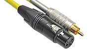 CANARE / RC01-B1-SA Yellow
