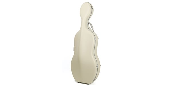 Carbon Mac ( カーボンマック ) / チェロケース CFC-2S サテン ミルキーホワイト/グレーライン画像3