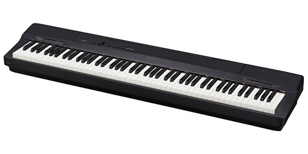 PX160BKデジタルピアノ、88鍵盤、18音色、ソリッドブラック調、piano