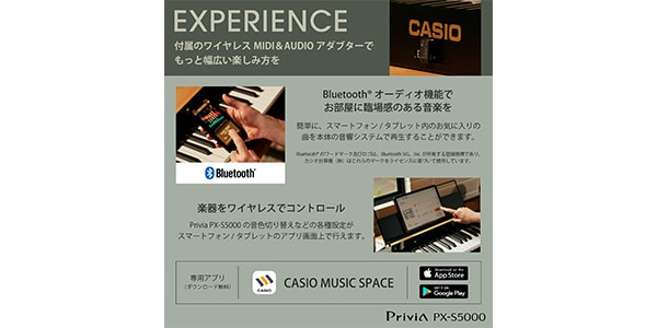 CASIO ( カシオ )  / PX-S5000BK画像13