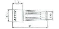 CANARE CB05A/100 Green