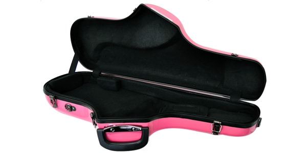 C.C.シャイニーケースII / Alto saxophone case normal hot pink画像5