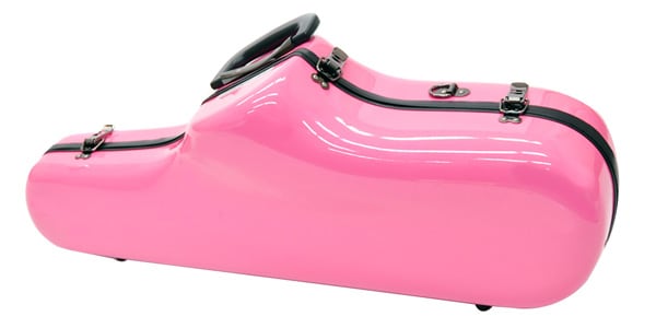 C.C.シャイニーケースII / Alto saxophone case normal hot pink