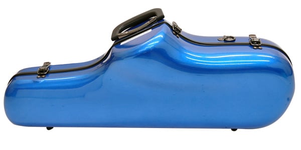 C.C.シャイニーケースII / Alto saxophone case normal light blue画像2