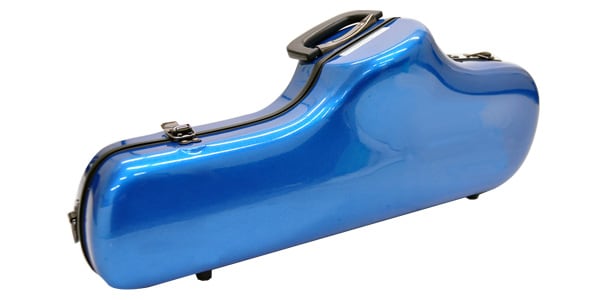 C.C.シャイニーケースII / Alto saxophone case normal light blue画像3