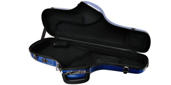 C.C.シャイニーケースII / Alto saxophone case normal light blue画像6