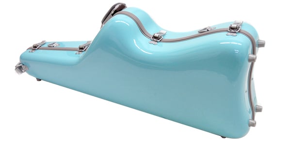 C.C.シャイニーケースII / Alto Sax Case Stand Up Pastel Blue