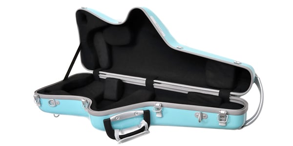 C.C.シャイニーケースII / Alto Sax Case Stand Up Pastel Blue画像6