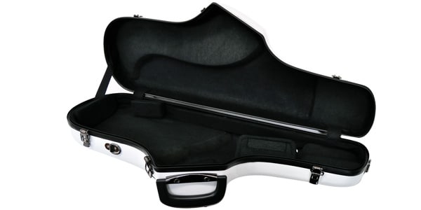 C.C.シャイニーケースII / Alto saxophone case normal white画像5