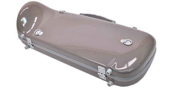 C.C.シャイニーケースII ( シー・シー・シャイニーケースII )  / トランペットケース エアロ カフェオレ(グレーモール)画像6