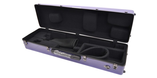 C.C.シャイニーケースII / Bass clarinet case lavender画像5