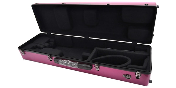 C.C.シャイニーケースII / Bass clarinet case purple画像5