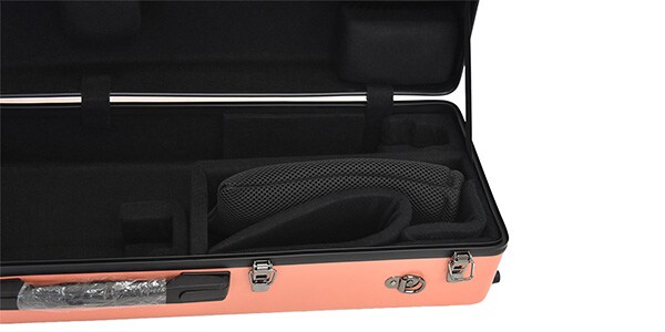 C.C.シャイニーケースII / Bass clarinet case salmon pink画像10