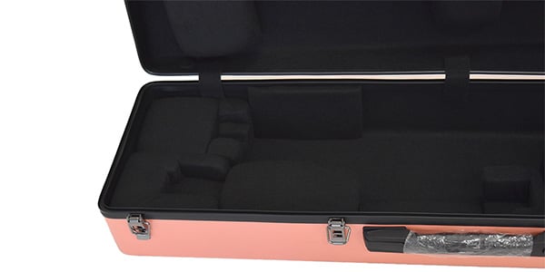 C.C.シャイニーケースII / Bass clarinet case salmon pink画像9