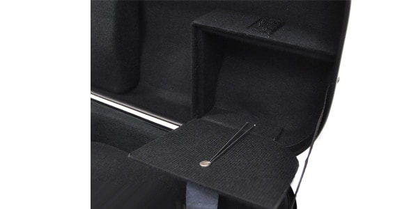 C.C.シャイニーケースII / Trumpet case black画像6