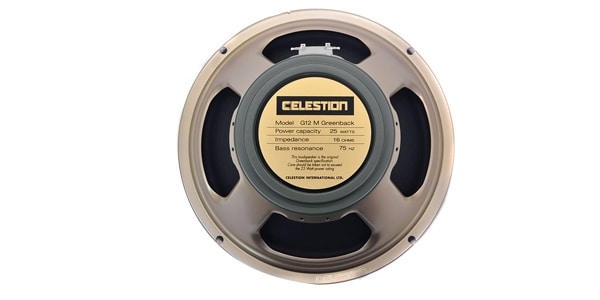 CELESTION ( セレッション ) / G12M Greenback　16Ω　ギターアンプ用スピーカー