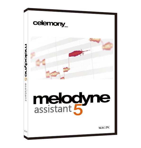 CELEMONY/MELODYNE 5 ASSISTANT 簡易パッケージ