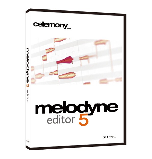 CELEMONY/MELODYNE 5 EDITOR 簡易パッケージ