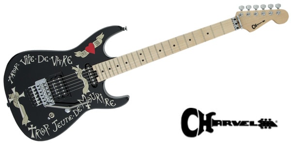 CHARVEL / Warren Demartini French Gross Black