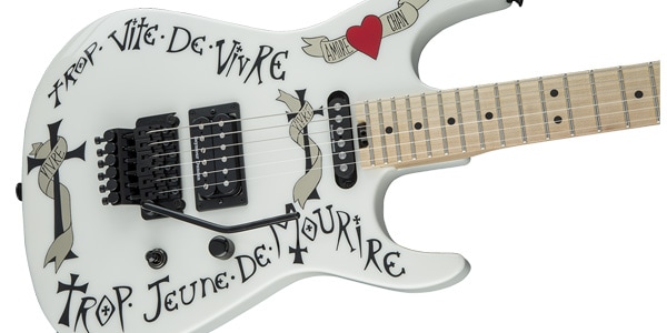 CHARVEL / Warren Demartini French Snow White画像2