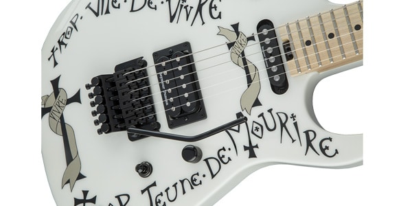 CHARVEL / Warren Demartini French Snow White画像3