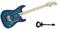 CHARVEL PRO-MOD SAN DIMAS STYLE 1 HH FR M QM Chlorine Burst