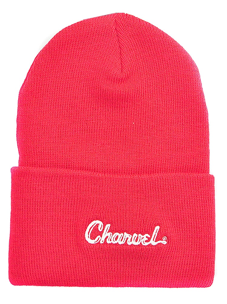 CHARVEL/CHARVEL LOGO BEANIE RED