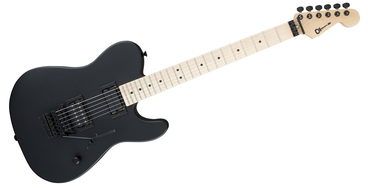 CHARVEL/USA Select San Dimas Style 2 HH FR Pitch Black