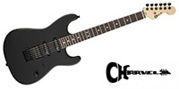 CHARVEL USA Select San DimasR Style 1 HSS HT Pitch Black