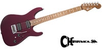 CHARVEL USA SELECT DK24 HH 2PT CM OXBLOOD