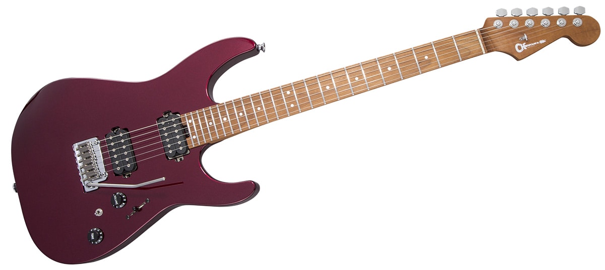 CHARVEL/USA SELECT DK24 HH 2PT CM OXBLOOD