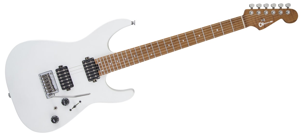 CHARVEL/USA Select DK24 HH 2PT CM Satin White