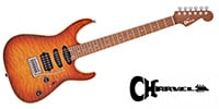 CHARVEL USA Select DK24 HSS 2PT CM QM Autumn Glow