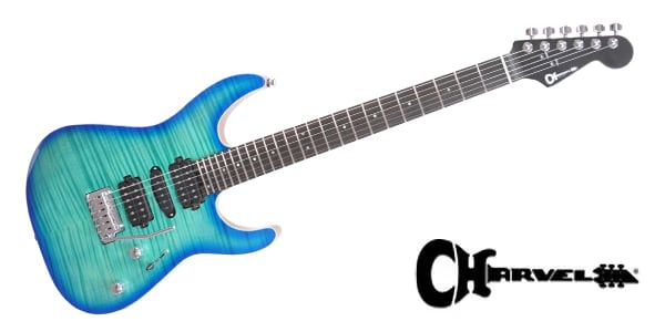 CHARVEL ( シャーベル ) MJ DK24 HSH 2PT W M /w FMaple, Wenge