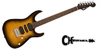 CHARVEL / MJ DK24 HSH 2PT W M /w FMaple, Wenge FB, Antique Burst