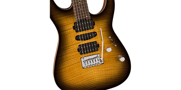 CHARVEL ( シャーベル )  / MJ DK24 HSH 2PT W M /w FMaple, Wenge FB, Antique Burst画像3