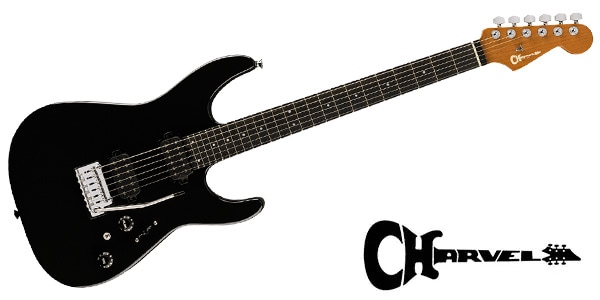 CHARVEL ( シャーベル ) Pro-Mod DK24 HH 2PT EB, Ebony