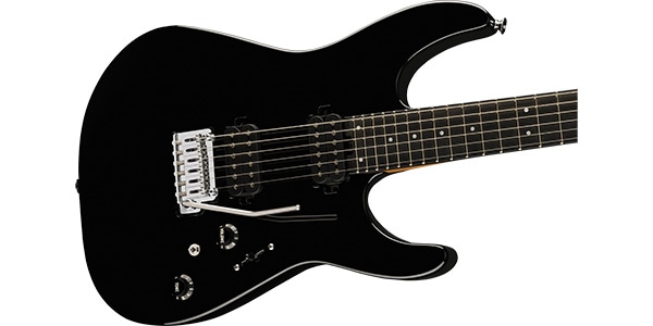 CHARVEL / Pro-Mod DK24 HH 2PT EB, Ebony Fingerboard, Gloss Black画像4