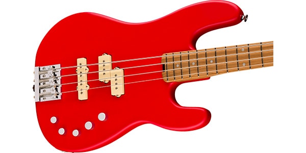 CHARVEL ( シャーベル )  / Pro-Mod San Dimas Bass PJ IV MAH, Caramelized Maple Fingerbo画像4