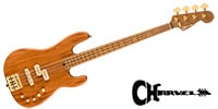 CHARVEL Pro-Mod San Dimas Bass PJ IV MAH‚ Caramelized Maple Fingerbo