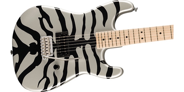 CHARVEL ( シャーベル ) Super-Stock SD1 H 2PT M, Maple FB, Silver