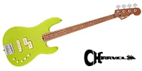 CHARVEL Pro-Mod BASS San Dimas PJ IV LIME GRN MET