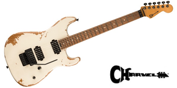 CHARVEL / Pro-Mod Relic San Dimas Style 1 HH FR PF White