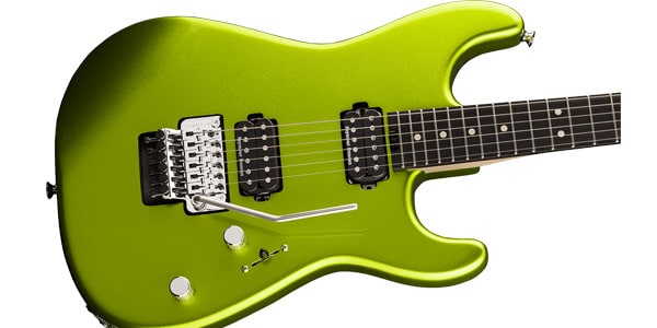 CHARVEL / Pro-Mod San Dimas Style 1 HH FR E Ebony Lime Green Metallic画像4