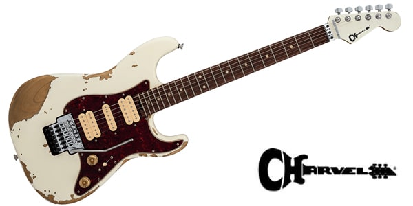 CHARVEL / Super-Stock So-Cal Style 1 HH FR RW Aged Arctic