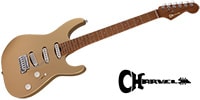 CHARVEL PRO-MOD DK22 SSS 2PT CM PHARAOHS GOLD