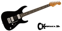 CHARVEL / Super-Stock DKA22 2PT EB, Ebony Fingerboard, Gloss Black