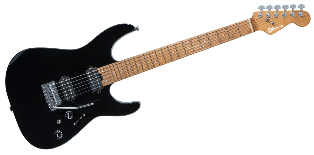 CHARVEL/Dinky DK24 HH 2PT CM GLOSS BLACK